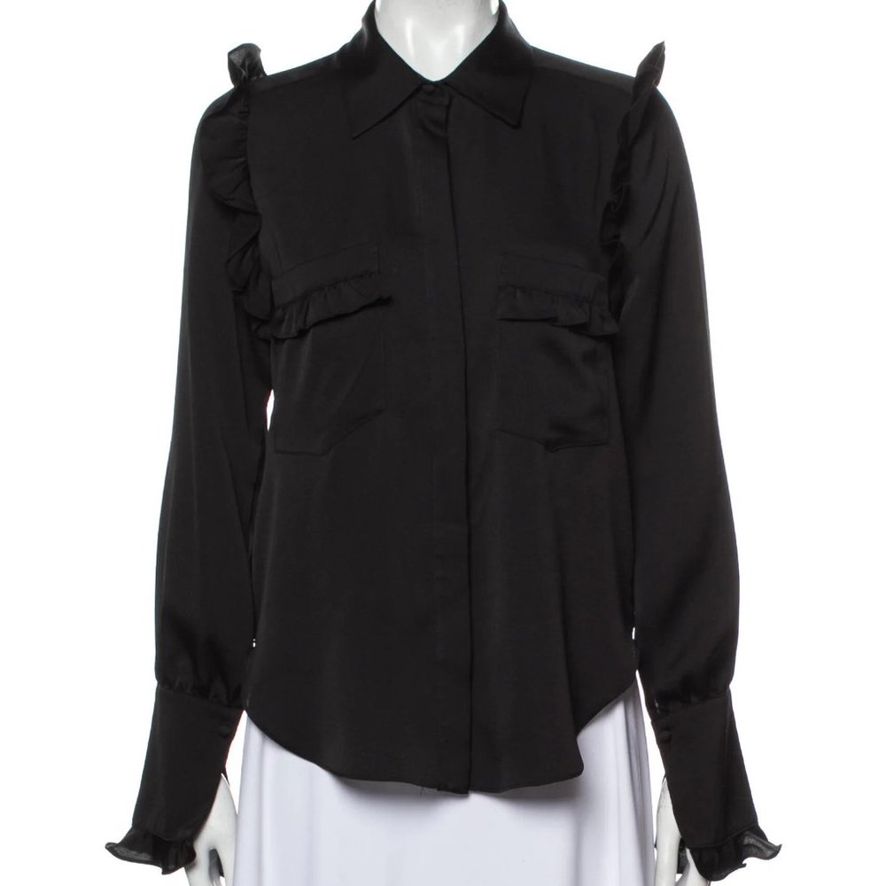 MISA Los Angeles Button Down w/ Frills